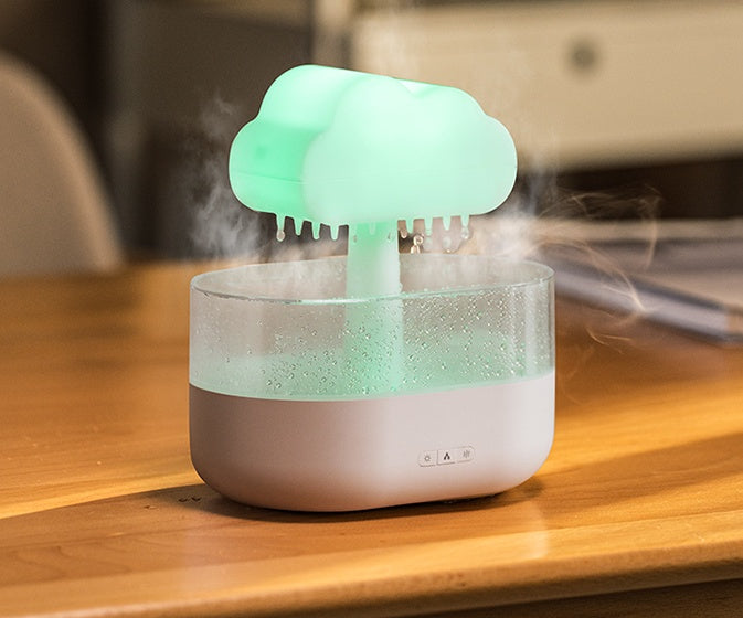 EtherealEssential™ 200ML Rain Cloud Humidifier - Water Drip Aroma Diffuser with Essential Oils