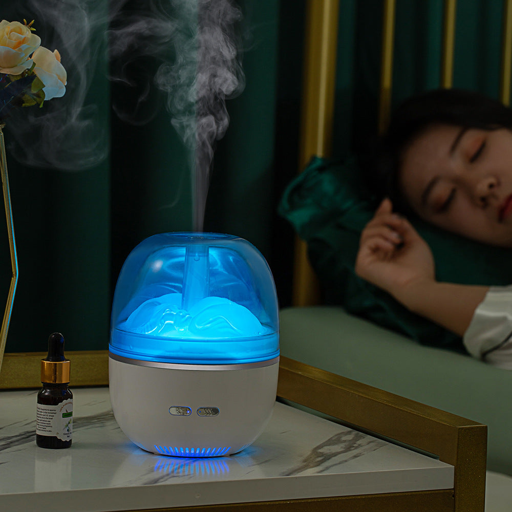 EtherealEssential™ Ultrasonic Aromatherapy Air Humidifier - Essential Oil Atomizer with Colorful Light and Heavy Fog for Office and Home