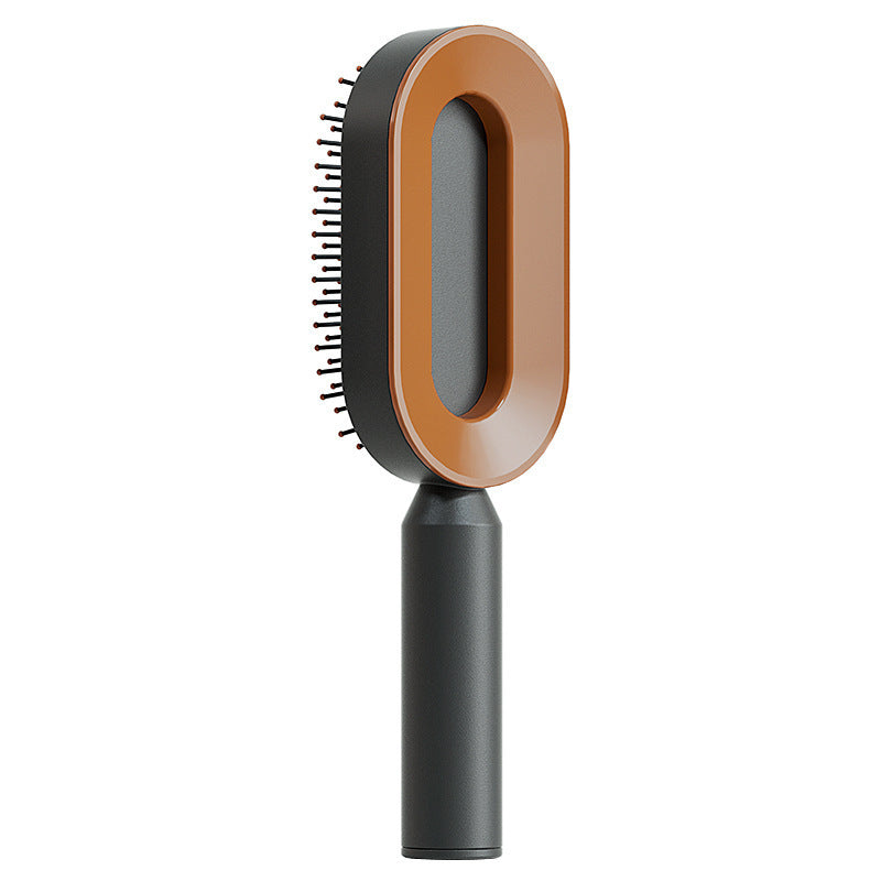 EtherealEssential™ Self-Cleaning Hair Brush - One-Key Cleaning, Anti-Static Airbag Scalp Massaging Comb for Women