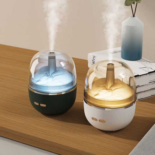 EtherealEssential™ Ultrasonic Aromatherapy Air Humidifier - Essential Oil Atomizer with Colorful Light and Heavy Fog for Office and Home