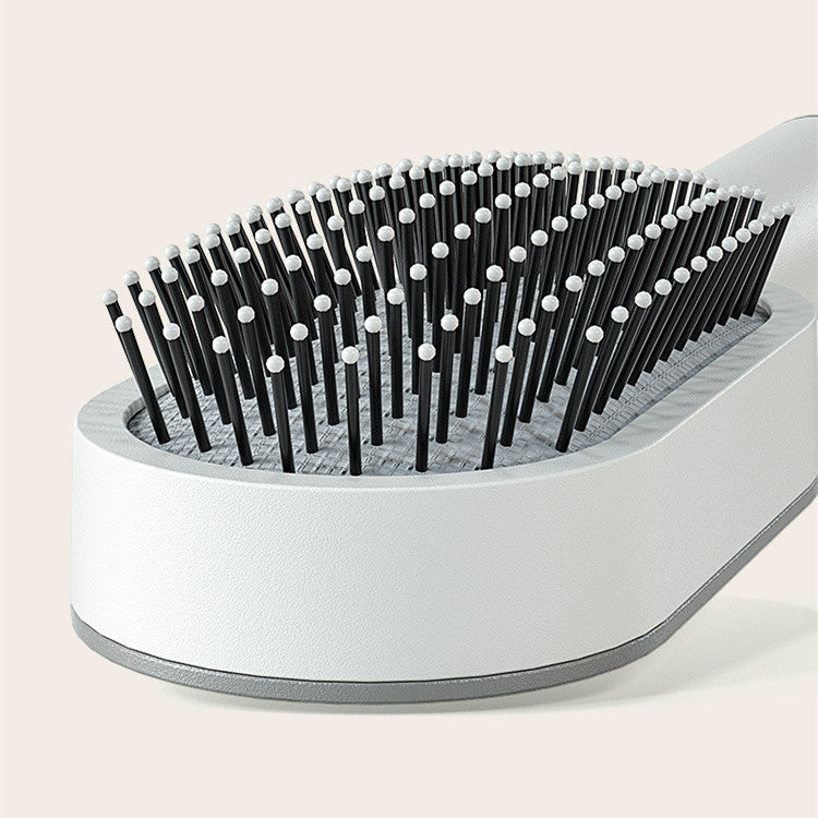 EtherealEssential™ Self-Cleaning Hair Brush - One-Key Cleaning, Anti-Static Airbag Scalp Massaging Comb for Women