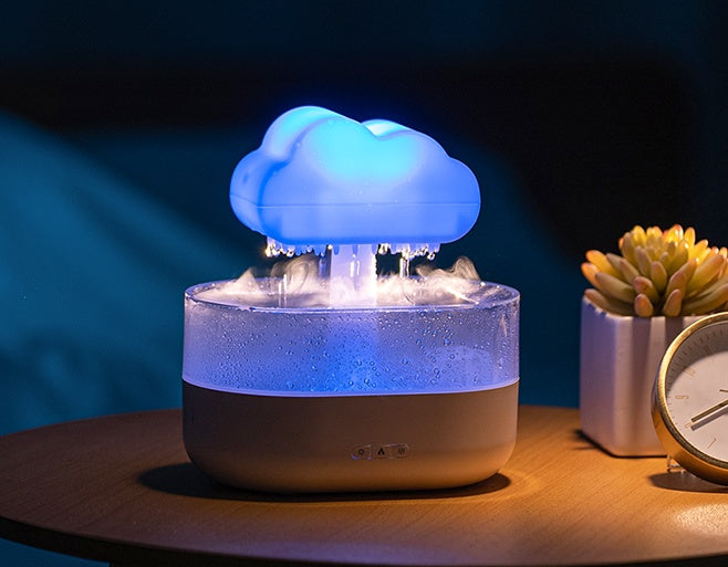 EtherealEssential™ 200ML Rain Cloud Humidifier - Water Drip Aroma Diffuser with Essential Oils