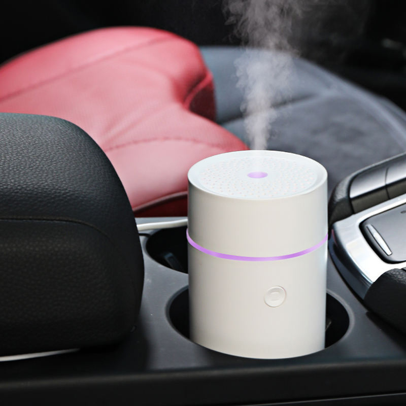 EtherealEssential™ Car Aroma Diffuser - Ultrasonic Water Mist Humidifier with Lighting for Essential Oils