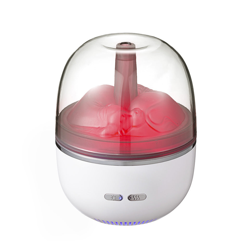 EtherealEssential™ Ultrasonic Aromatherapy Air Humidifier - Essential Oil Atomizer with Colorful Light and Heavy Fog for Office and Home